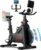 YESOUL Exercise Bike for Home, Self Powered Fan Stationary Bike with Dynamic LED Light Effects, Pro Livestreaming Classes, Smart Exclusive App, 300 LBS Magnetic Resistance Indoor Stationary Cycling Workout Bike for Home