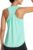 baleaf Women’s Workout Tank Tops Racerback Sleeveless Running Shirts Loose Fit Yoga Athletic Tennis Gym