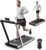 Goplus 2 in 1 Folding Treadmill, 2.25HP Superfit Under Desk Electric Treadmill, Installation-Free with Remote Control, APP Control and LED Display, Walking Jogging for Home Office