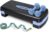 Adjustable Height Aerobic Stepper Set, Multiple Bundle Options with Dumbbells, Kettlebell, Waist Trimmer, Ankle Weights or Weighted Vest, Workout Exercise Step Platform w/Level Risers, 4 Colors