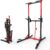 ONETWOFIT Foldable Power Tower Pull Up Bar Station, Multi-Function Adjustable Height Dip Station for Home Gym Workout, Strength Training Fitness Equipment, Pull Up Stand