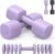 Adjustable Dumbbell Set of 2: Sportneer 4 in 1 Free Weights Dumbbells Set for Women, Hand Weights for Women at Home, Each 2lb 4lb 6lb 8lb 10lb Weights with Soft Rubber Handle for Home Gym Exercise Training