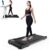SupeRun Walking Pad, Under Desk Treadmill, 3 in 1 Portable Treadmill with Remote Control LED Display, 2.5 HP Quiet Walking Jogging Machine for Office Home Use, 300 Lbs Capacity