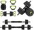 Adjustable Dumbbell Set, Adjustable Weights 30/44 /66/88 LBS Free Weight Set for Home Gym