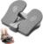 Mini Stepper Trainer, Reinforced Nylon Foot Stepper Exercise Machine Quiet Stair Stepper Foldable Leg Exerciser Peddle for Home Office