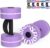 Sportneer Water Weights Aquatic Exercise Dumbbells Water Dumbbell Aerobics Workouts Set of 2 EVA Foam Pool Weights Dumbbells Set Aqua Fitness Barbells Equipment for Water Aerobics Weight Loss