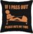 Funny Ergometer Rowing Exercise ERG Machine Lover Gag Outfit Throw Pillow