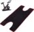 Exercise Bike Sweat Towel Mat, Super Absorbent Spin Bike Sweat Guard, Anti Slip & Machine Washable Mat Compatible with Peloton Bike, Peloton Accessories Black/Red