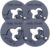 1.25 Pound Weight Clips – Adds 2.5 Total Pounds – For Dumbbells, Kettlebells, and Barbells – 1.25 Weight – Dumbbell Add Weight – Dumbbell Weight Clips – Weight Clip – Fractional Weight Plates (4 Clip Pack)