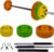 Adjustable Barbell Weight Set,Free Weights Cardio Pump Set for Lifting, Strength & Muscle Development, Lifting Dumbbell Kit for Home Gym,Women and Men Equipment
