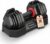 PIRIER Adjustable Dumbbell Set 50LB, 18-in-1 Free Weight Adjustable Dumbbells, One-Hand Twist Adjust, Space-Saving Design, Home Gym Strength Training Equipment for Men & Women