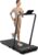 Walking Pad Treadmill with Handle Bar 3-in-1 Foldable Treadmills for Small Space 300 LBS Capacity, 3.0HP Portable Under Desk Treadmill for Home Office with LED Display Remote APP Control
