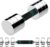 LIFERUN Single Steel Adjustable Dumbbell, 5/10/15lb Free Weight Single Dumbbell, Non-Slip and Comfortable Foam Handle, Adjustable Single Dumbbell for Home Gym Office Exercise