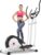 ANCHEER Elliptical Exercise Machine, Ultra-Silent Magnetic Elliptical Training Machines for Home Gym with Pulse Rate Grips, LCD Monitor, Max Capacity 380Lbs
