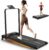 ANCHEER Treadmill with Handle Bar, 3.0 HP Foldable Walking pad with 12% Incline, 320 lbs Capacity-Portable Under Desk Folding Treadmills for Home Small with Widened Belt/Remote Control