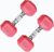 NEXO Pink Rubber Hex Dumbbells Commercial Grade Rubber Hex Dumb Bell Weight