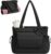 Wandering Nature Bow Tote Bag for Work Fits 40oz Tumbler, Yoga Bag with Wet Pocket & Yoga Mat Pocket, Commute, Gym, Travel