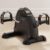 FEIERDUN Mini Exercise Bike, Under Desk Bike Pedal Exerciser Portable Foot Cycle Arm & Leg Peddler Machine with LCD Screen Displays