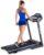 Goplus 2.25HP Folding Treadmill with Incline, Electric Treadmill, Walking Running Jogging Fitness Machine with Blue Backlit LCD Display for Home & Gym Cardio Fitness