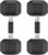 Hex Dumbbell Set, 2.5-65 lb Rubber Encased Exercise & Fitness Dumbbells, Weights Dumbbells Set of 2, Hand Weight for Strength Training