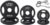 Olympic 2-Inch Cast Iron Plate Weight Plate for Strength Training and Weightlifting, Two Hole Style, 35LB Set