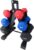 Dumbbell Weights Set for Home Gym, Colorful Neoprene Dumbbell Hand Weights with Storage Case/Rack