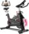 Exercise Bike, WENOKER Magnetic Resistance Stationary Bike for Home, Indoor Bike with Whisper Quiet, Heavy Flywheel and Upgraded Digital Display