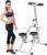 Stair Stepper Climber Adjustable Height, Ergonomic Handlebars, Smooth & Quiet Dual Hydraulic System, Advanced Fitness Tracking, Compact & Foldable for Home Exercise Step Machines