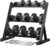 550LB 450LB 350LB Dumbbell Set with Rack Rubber Coated Dumbbells 5-50 Hex Weights Dumbbells Set for Home Workout Complete Weight Set with Rack Heavy