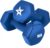 Yes4All Vinyl Hexagon Dumbbell – Dumbbells Set of 2 Hand Weights for Home Gym & Strength Training (2-15 lbs Weight Options)