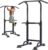 soges Power Tower Pull Up Bar Station, Free Standing Pull Up Rack Dip Station for Home Gym, Height Adjustable Home Strength Training Fitness Workout Equipment
