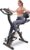 Folding Exercise Bike, 5-in-1 Foldable Stationary Bike Upgraded 16-level Magnetic Resistance 10DB Near-silent Bike Upright Indoor Cycling Bike with 350LB Capacity, Comfortable Seat Backrest…