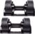 Probell 550 Adjustable Dumbbells – Motv8 Probell 550s, 5lbs – 50lbs Adjustable Free Weight Dumbbell for Men and Women – Strength Training and Fitness (Pair of 2 Dumbbells)