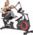 VANSWE Recumbent Elliptical Cross Trainer – Full-Body Low-Impact Recumbent Exercise Bike with Bluetooth App, Magnetic Resistance, Quiet Belt Drive for Seniors & Home Rehab