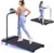 Electric Walking Pad Treadmill with Adjustable Incline and Handle Bar, 3.5HP Small PortableTreadmills for Home Office Small, 4 in 1 Folding Foldable Treadmill with Handles, 0.6-7.6MPH, 350LBS
