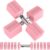 Hezeyferg 30.8LB Adjustable Dumbbell Set, Each Adjustable Weight Dumbbell with 6 Levels 4.4/6.6/8.8/11/13.2/15.4lb, Hand Weights Set for Men/Women Home Gym Exercise Workout