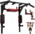 Yes4All Multifunctional Wall Mounted Pull Up Bar Chin Up Bar Dip Station for Home Gym Workout, Power Tower Set Training Equipment Fitness Supports 515 lbs
