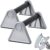 Aluminum Alloy Push Up Bars For Strength Training And Calisthenics,Non-slip Parallettes Pushup Handles,Durable And Lightweight Calisthenics Equipment.