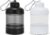 2 Pack Protein Powder Container to Go with Keychain & Keyring, Large Capacity, Clear, Leakproof, Ideal for workouts, fitness, or travel