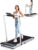 Walking Pad Treadmill with Handle Bar 3.0 HP Foldable Treadmills 300LBS Capacity Folding Walking Pad 3 in 1 Under Desk Treadmill Remote Control with APP