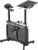 KINGSMITH Exercise Bike with Desk, Adjustable Resistance, All-in-one Under Desk Bike, Stationary Bike Indoor Workstation 264 LBS Heavy Duty