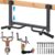 Kipika 32″ Ceiling Mounted Pull Up Bar – Heavy Duty, Highly Adjustable, Multifunctional Chin Up Bar – Home Gym System with Punching Bag Hanger and Resistance Bands Training