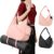 Yoga Tote Gym Shoulder Bag for Men&Women, Waterproof Wet Pocket & Adjustable Mat Strap – Large Duffle Workout Bag with Water Bottle Holder