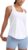 CRZ YOGA Pima Cotton Racerback Tank Tops for Women – Workout Athletic Casual Soft Scoop Neck Sleeveless Shirts
