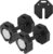 Adjustable Dumbbell Sets, Each 50/80/90/120LB Pairs Durable Steel Build, Free Weights Dumbbells Set of 2 with Anti-slip Handle, For Full Body Home Gym Workout Home Strength Training Equipment 50/80/90/120LBSX2
