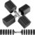 Hezeyferg 30.8LB Adjustable Dumbbell Set, Each Adjustable Weight Dumbbell with 6 Levels 4.4/6.6/8.8/11/13.2/15.4lb, Hand Weights Set for Men/Women Home Gym Exercise Workout