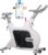 Exercise Bike, Stationary Bikes for Home with 32-Level Quiet Magnetic Resistance, Electromagnetic Spin Bike with LCD Display for 7 Types of Data, Including Pulse, Calories, and Distance Etc
