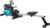 Stamina Elite Wave Water Rowing Machine Foldable Rower w/ Fitness Coaching App, No Subscription Required – Wireless Heart Rate Monitor Included – Rowing Machines for Home Use