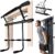 2025 Upgraded Pullup Bar and Dip Bar Station – FULL BODY Home Gym, Easy Storage, Power Tower Dip Station and Pull-up Bar for Doorway, Collapsible Dip Station, No Door Damage, High Weight Capacity, 2025 Upgraded Bodyweight Workout Station