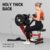 Mikolo Plate Loaded Seated Row Machine for Home Gym, 400LB Capacity, Independent Arms & Adjustable Seat for Full Back Workout